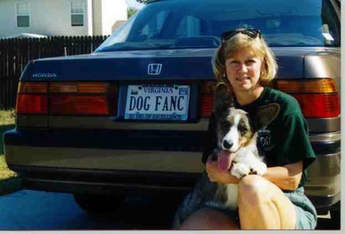 Dog Fanc Plate with Scout